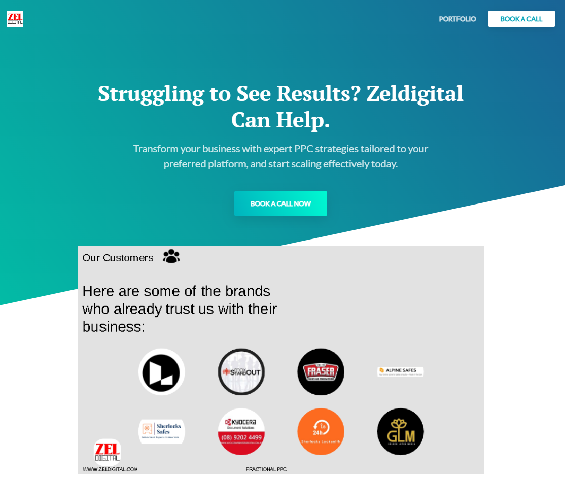 ZEL DIGITAL Portfolio & Services